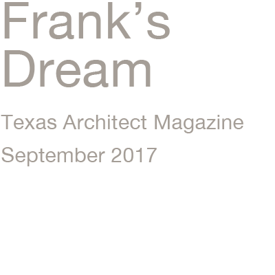 Frank's Dream article